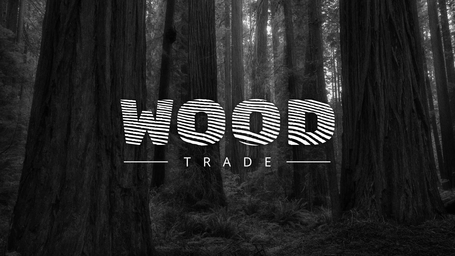 Разработка логотипа для компании «Wood Trade» в Калтане